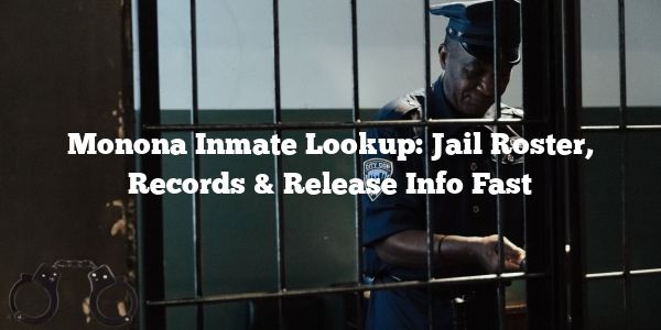 Monona Inmate Lookup: Jail Roster, Records & Release Info Fast